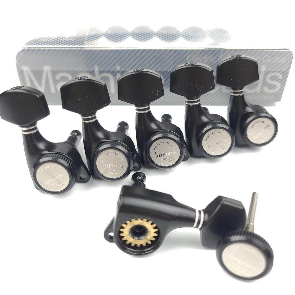 韩产 黑色 电吉他民谣木吉他锁弦琴钮弦钮琴弦钮琴头钮卷弦器弦准