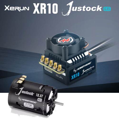 好盈速龙XR10 Justock 60A G3S 有感无刷电调/G2.1电机套装