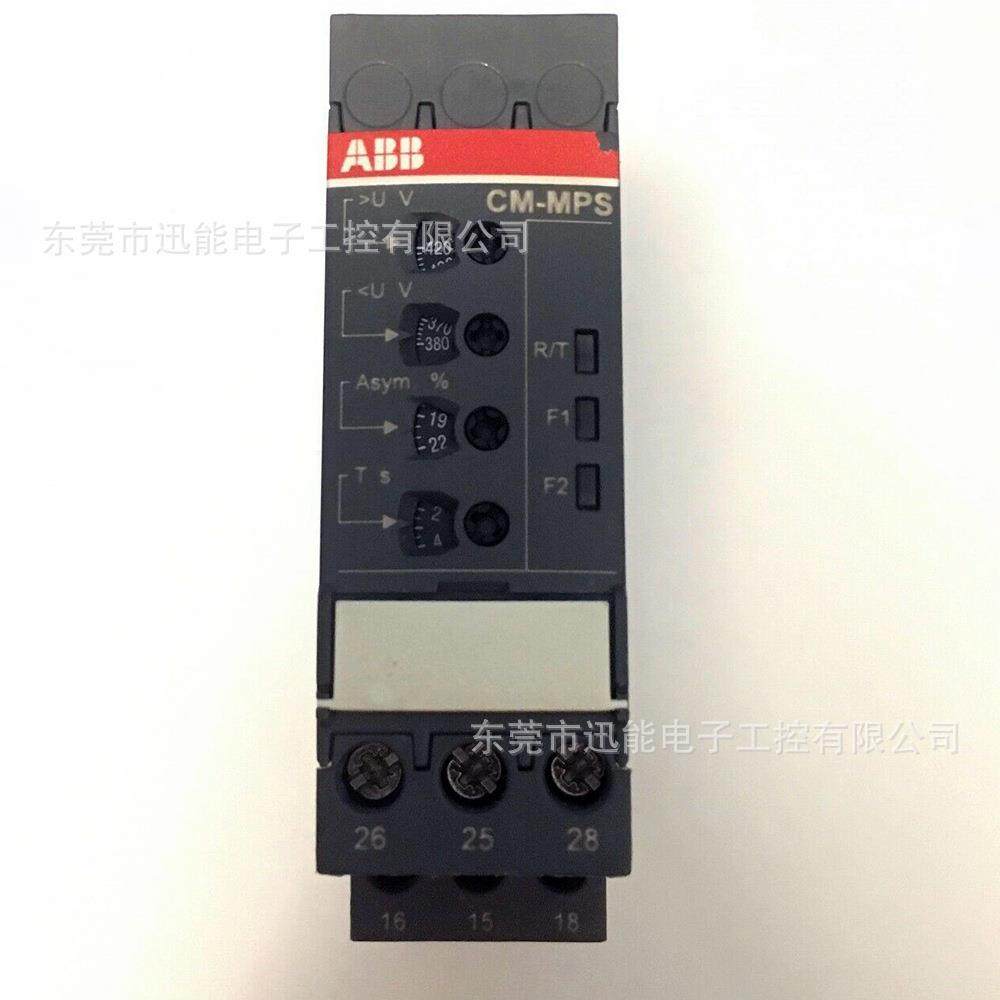 1SVR730884R3300相序保护三相监视ABB继电器CM-MPS.41S