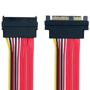 SFF-8482 公对母延长线 SAS 29P服务器硬盘面板背板转接延长线