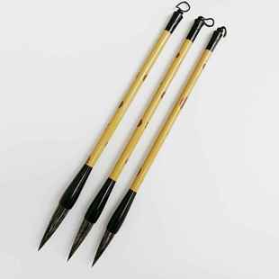 南昌市文港辰龙笔庄毛笔石獾毛笔文房四宝用品毛笔10133