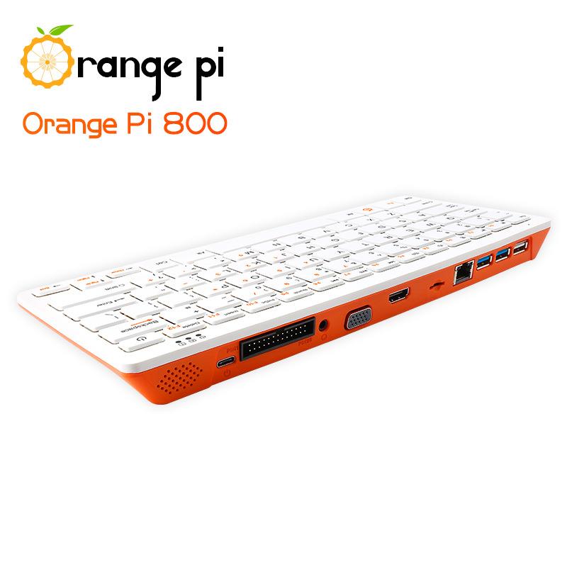 香橙派 Orange PI800 键盘电脑4瑞芯微RK3399迷你PC便携式电脑