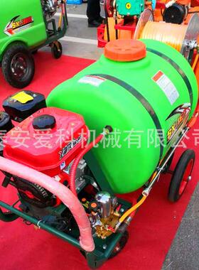 160L容量手推喷药机汽油电机动力均可打药机标配30米喷药管园林用