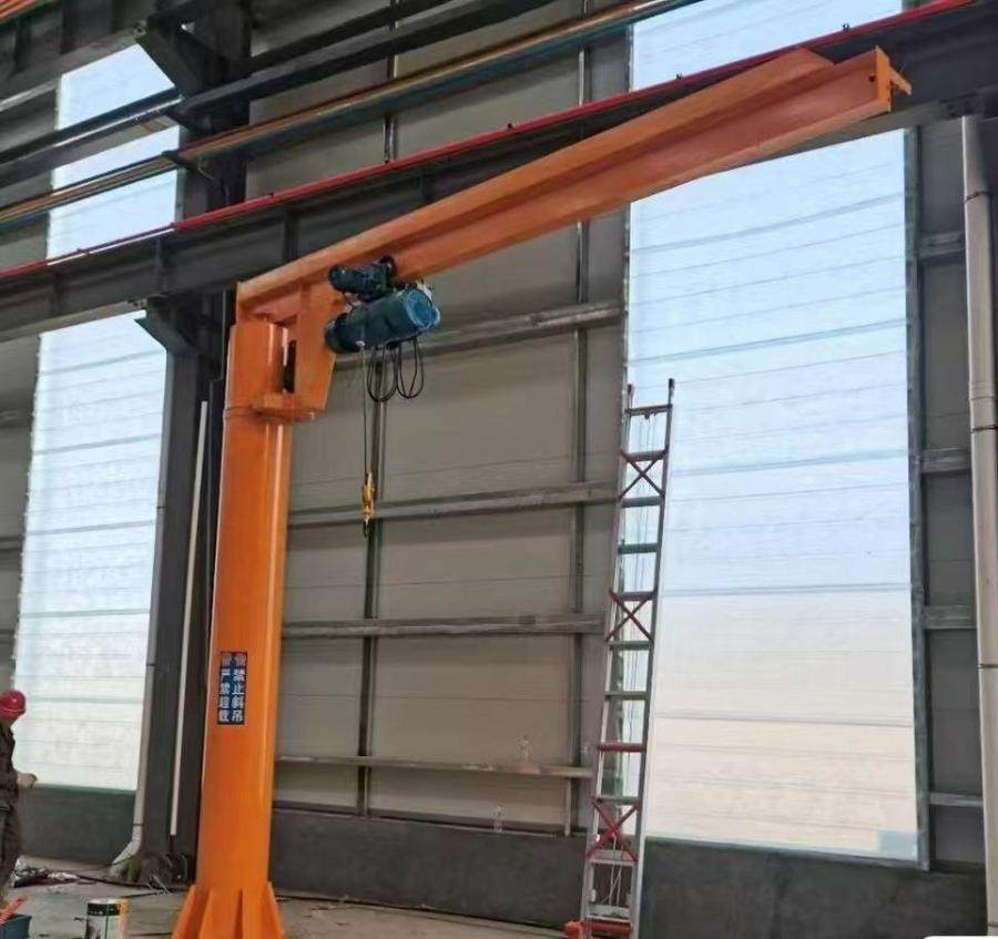 1月7日泰安未使用立柱悬臂吊一台起重2吨带厂家质保网络拍卖公告