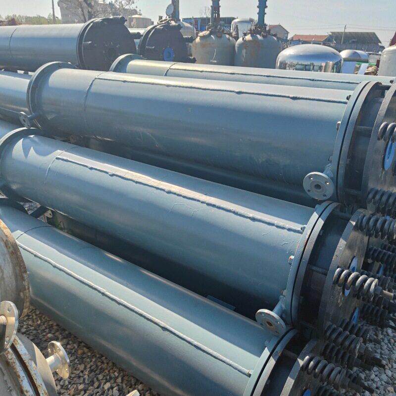 销售二手石墨冷凝器 化工真空冷却设备 工业冷却器