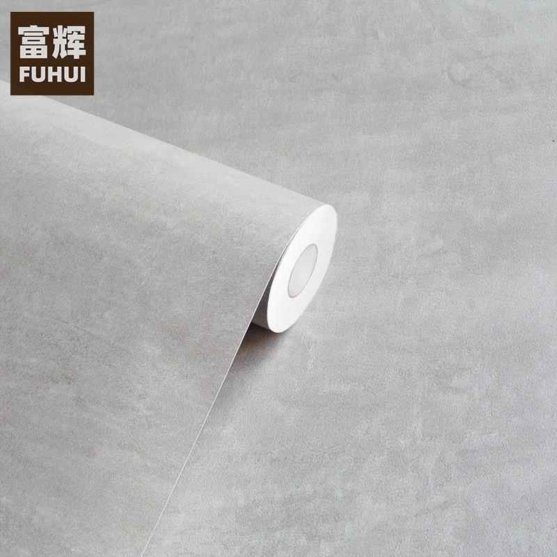 加厚复古水泥自粘墙纸PVC创意做旧壁纸贴膜导气槽波音软片HD-065