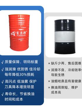 不锈钢切削油铜铁铝切削油防锈乳化油 绿色水性半合成切削油促销