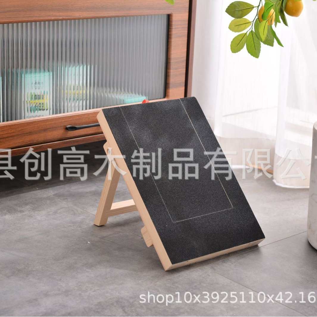 零食抽屉宠物木质狗抓板家用狗狗指甲修理刮擦板可折叠松木狗抓板