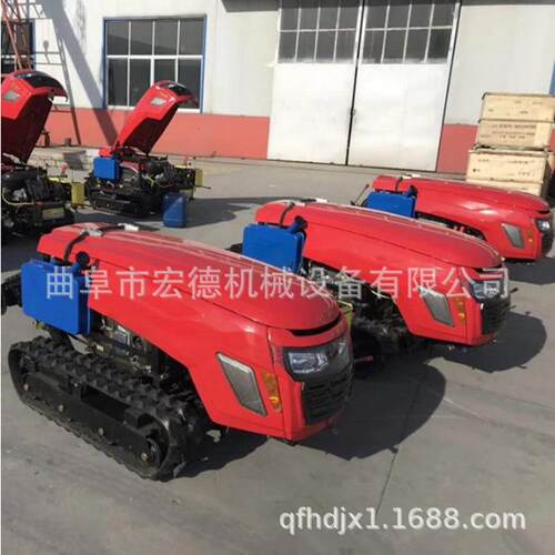 果园开沟施肥一体机 茶园用履带式旋耕机 山地丘陵犁地机