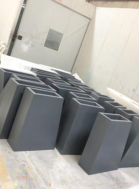 户外盆玻璃池钢花箱组合方形移花器动种植市政街道花槽花简029约