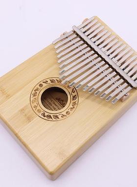 正品拇指琴卡巴琴17卡灵巴琴手初学林者五指琴kali音mba乐器指琴