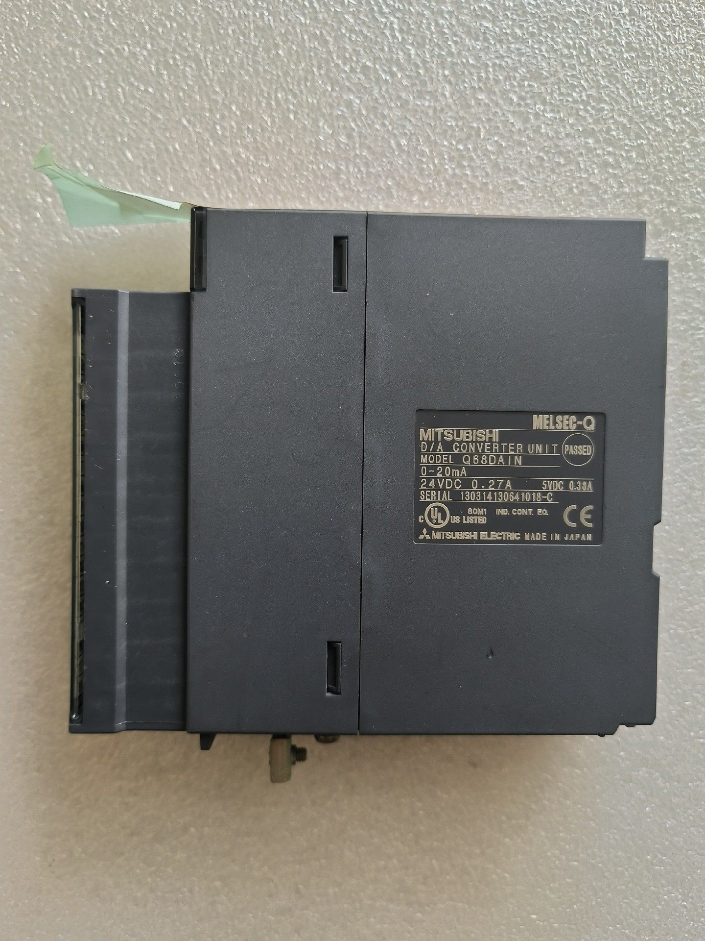 三菱Q系列模拟量模块Q68DAIN,拆机件，成色很新，使用时