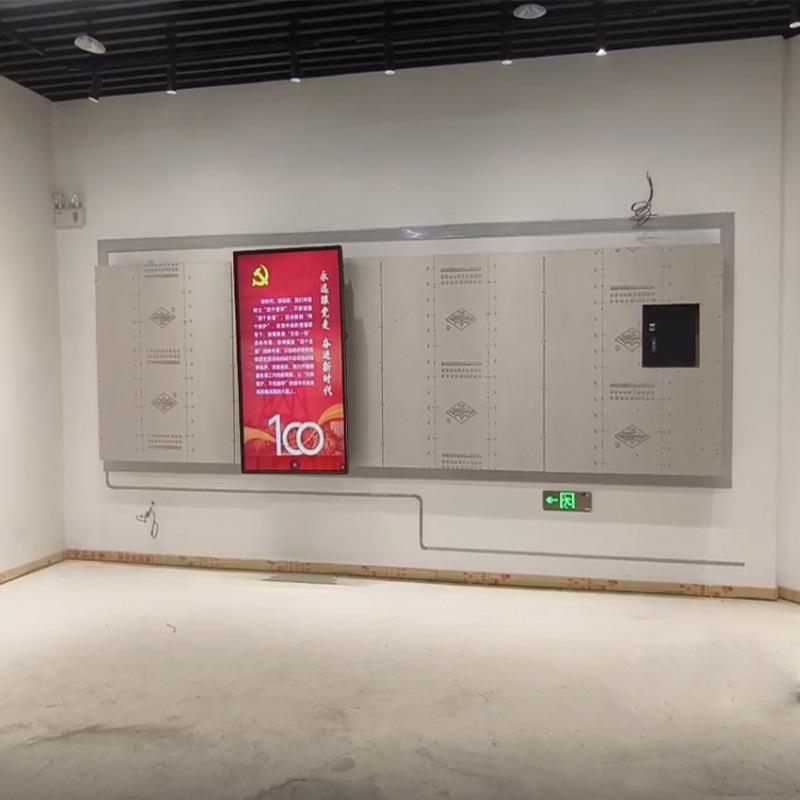 数字展厅滑轨屏数字人升降触屏交互展厅多媒体设计整案城市规划馆