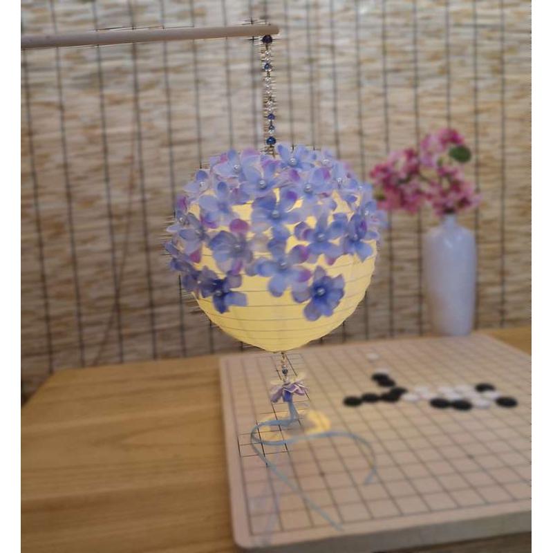 中秋灯笼中式古典宫灯cos道具汉服拍照小花灯手提七夕灯笼古风
