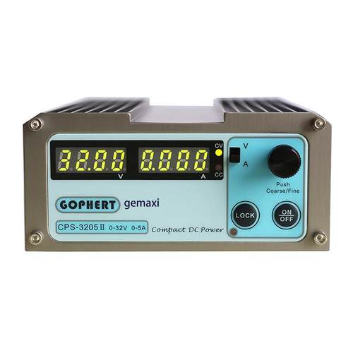 Gophert格辉直流稳压电源CPS-3205II可调电源32v5a调压恒压恒流源
