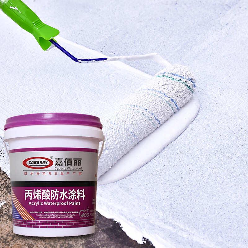 专业可出口CABERRY 水泥基屋面屋顶防水 墙面和地面外墙防水涂料