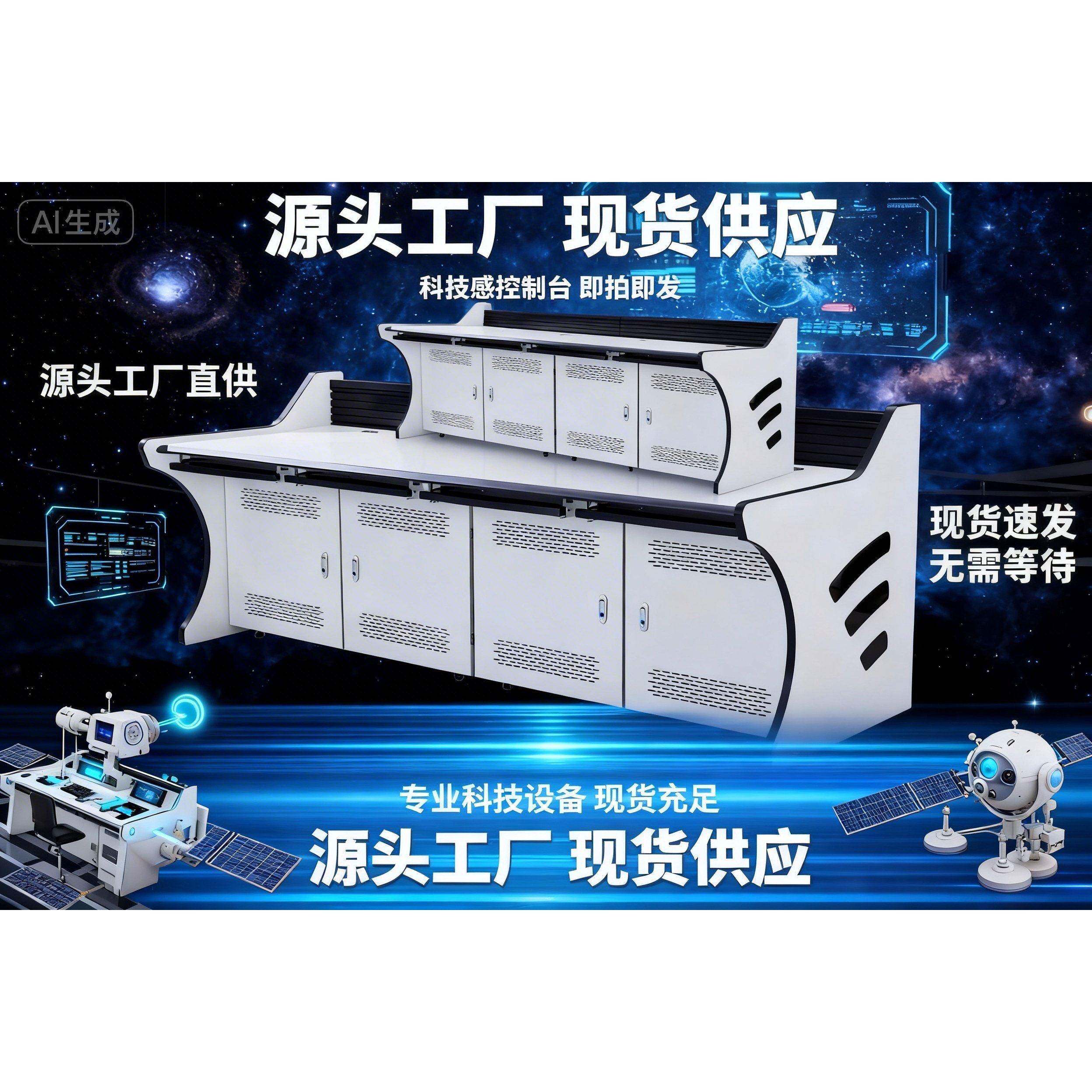 监控操作台2联3联可拼接指挥中心控制台调度台监控室电脑桌