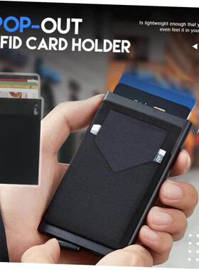 Rfid Smart Wallet Card Holder Metal Thin Slim Men Women Wal1