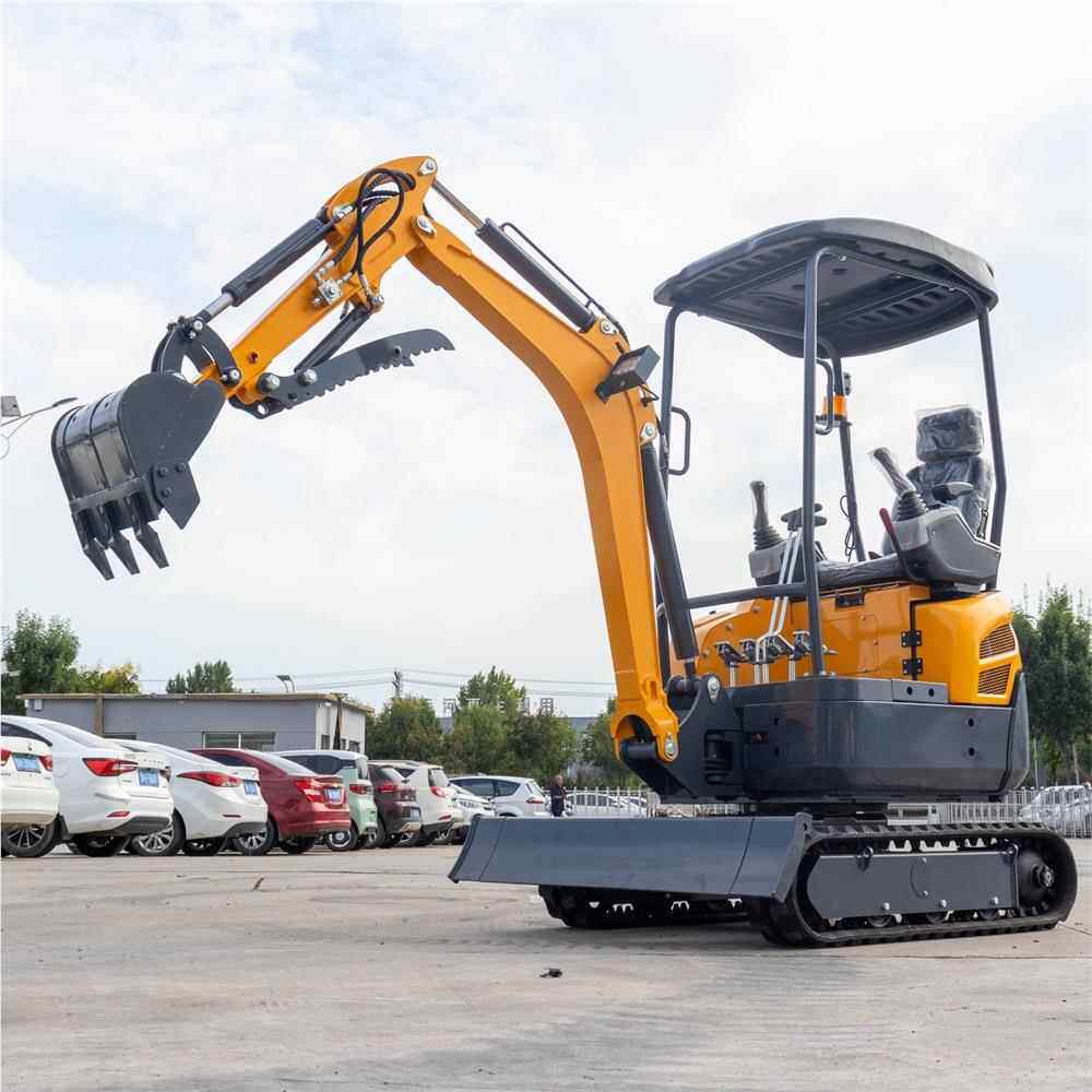 械8型液压先771导挖机 果园大机棚农场1挖沟出口小欧洲家用挖机
