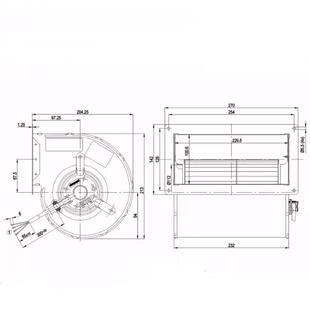 D4E133 AH01 AM47 离心风机 AM35 2GD835 D2E133