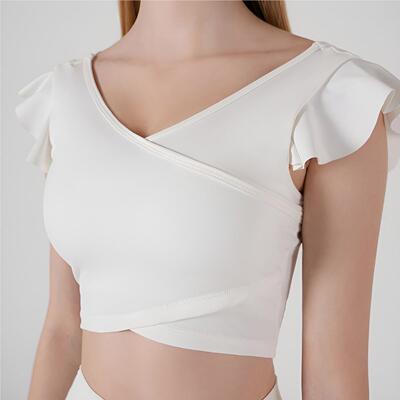 瑜伽服女季夏高紧级感气质仙气健背心普拉提专业短身袖身运见详情
