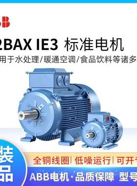 7.5KWABB电机M2BAX160MLA6 6级卧立式三相异步IE3 2级铸铁马达