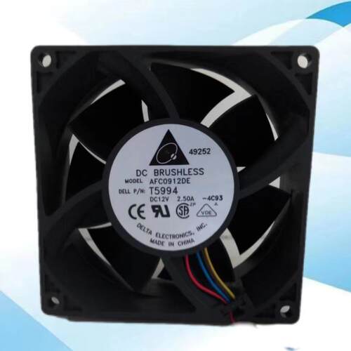 台达 AFC0912DE 9038 12V 2.5A 4线PWM 服务器超暴力散热风扇