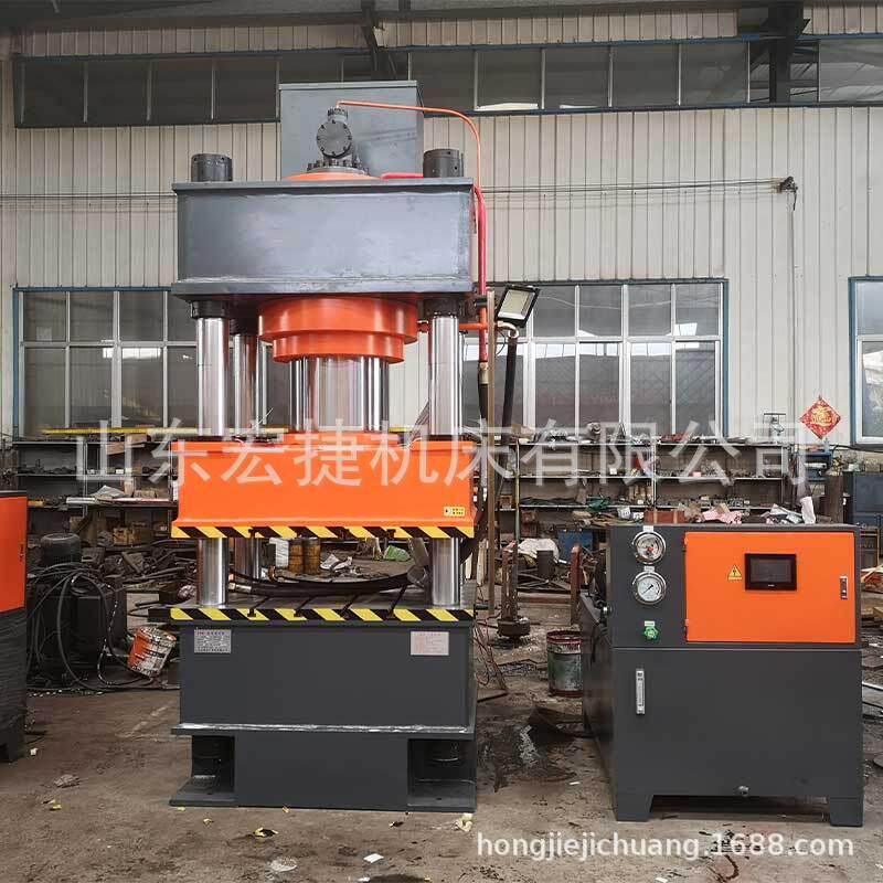 500T三梁四柱液压机油压机汽车零部件压制成型金属成型
