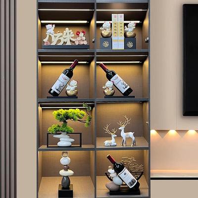 酒柜装饰品摆开件轻奢居高档客厅2502新款83530393套装家电视玻璃