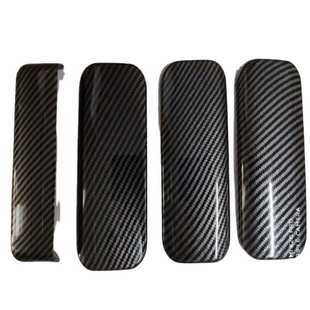 适用于全顺新世代V348拉手贴电镀外把手门碗碳纤维贴福特江铃装 饰
