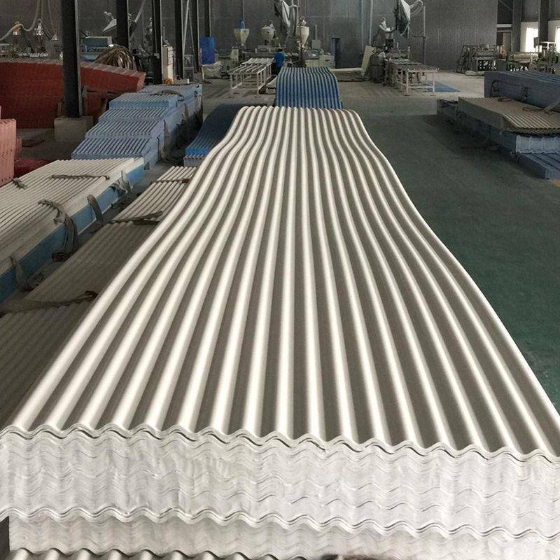 厂家塑料瓦pvc波浪瓦屋顶雨棚隔热塑胶瓦工程用塑料建材瓦片