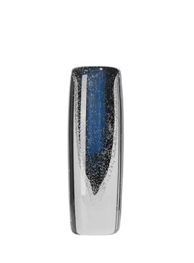 现代深蓝迷境玻璃花瓶花器插花装饰品样板间家居客厅餐桌茶几摆件