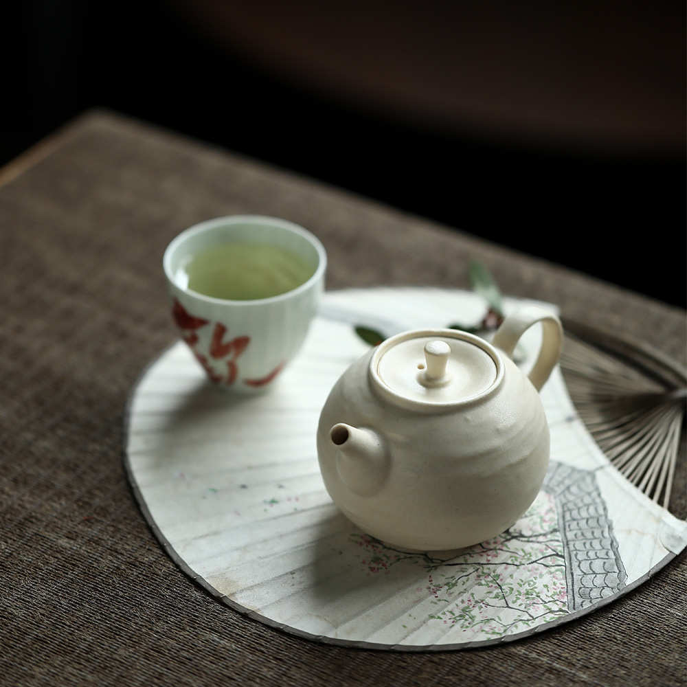 电火两用草木灰手工陶壶古法苏打釉开片功夫茶壶陶瓷家用泡茶单壶