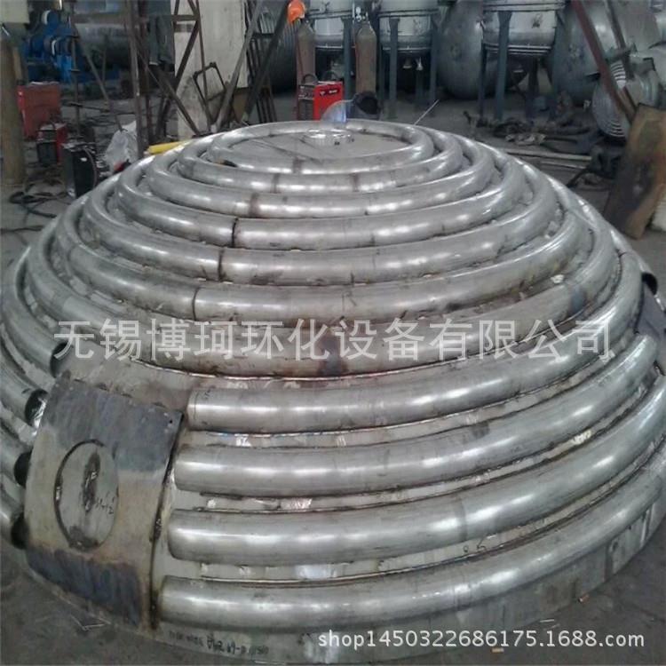 封头外盘管 不锈钢蒸汽盘管 半管盘管 盘管加工 半圆管厂家