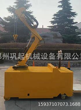 便携新款电动行走液压旋转全自动小吊机带轮子移动吊车车间吊货机