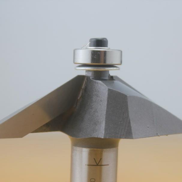 川木1176马鼻线刀021密板专用0°/3度00°斜角刀带轴承斜边刀