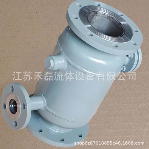 150DN125PN16直通反冲洗过滤器自清洗卧式角通自动除污器KC型碳钢