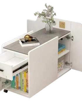 Tal沙发边柜侧边边几储物小桌子客厅现代家用简约角几可移动茶几