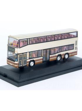 高档1/76 香多港九巴NEOPLAN尼奥兰双层巴士合真金仿模型 线路 普