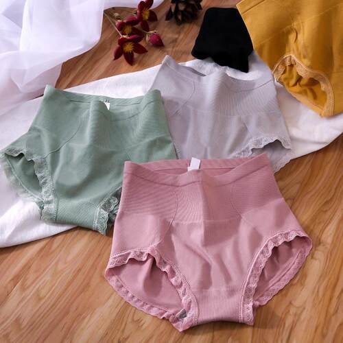 4pcs Women Underwear plus size Panties G-String Sexy Thongs