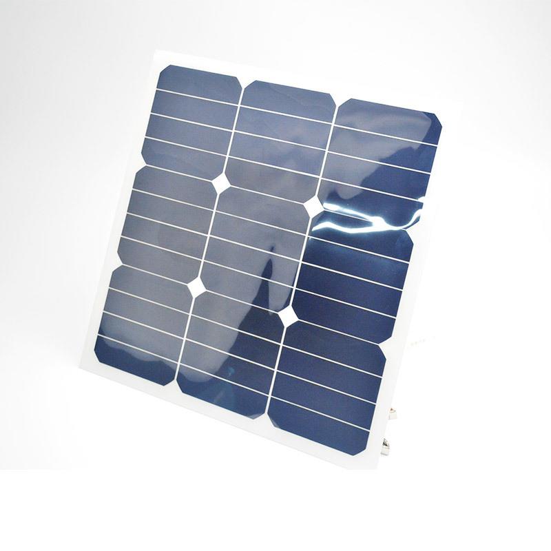 电商直供太阳能汽车电池充电器18V30W柔性能芯片sunpower带线