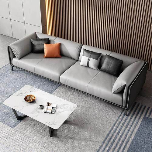 办公室沙发简约现代茶几桌组合套装休闲接待室商务会客洽谈休息区