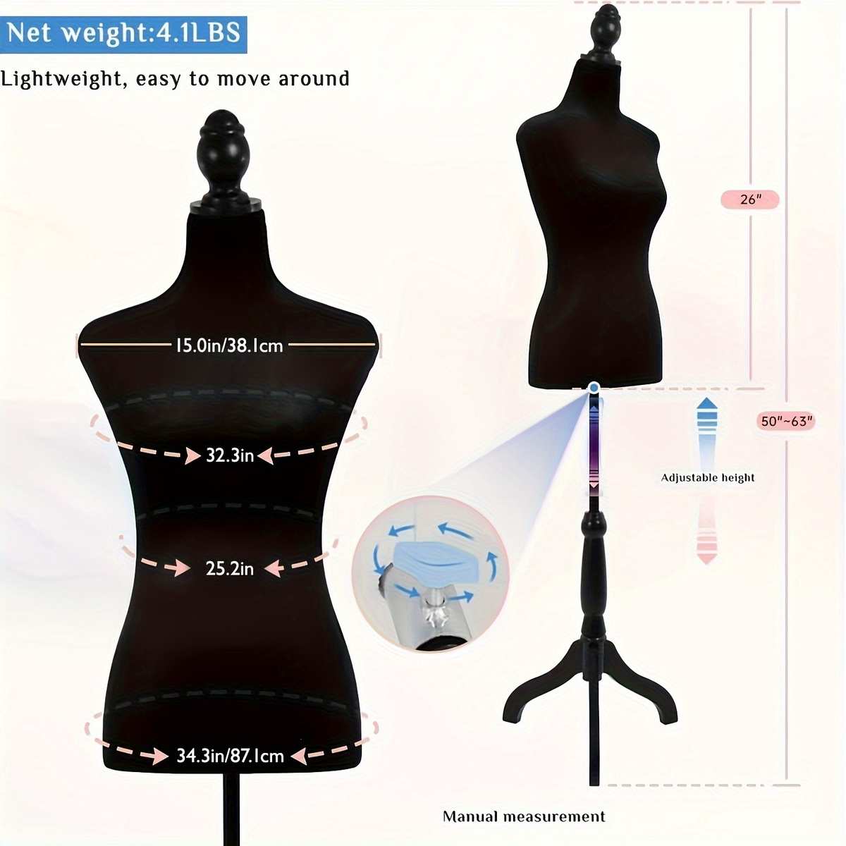 wooden三脚架torso tripoddress    mannequinform with stand
