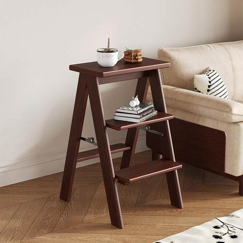 可折叠梯凳多功能登高梯子凳子两用便携厨房人字梯加厚家用吧台凳