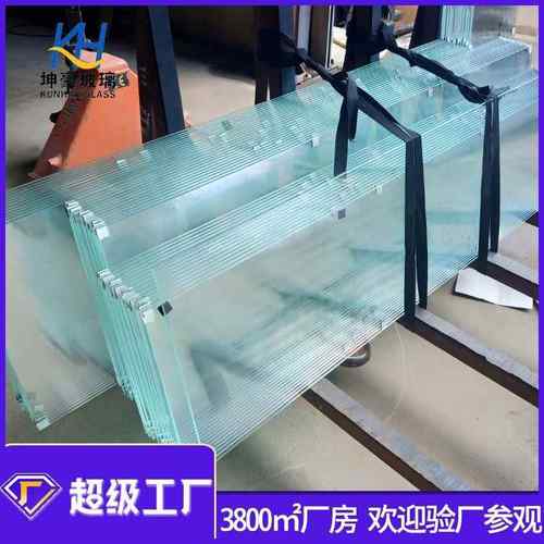 专业生产5mm超白玻璃珠宝展示柜玻璃 金晶超白玻璃 精磨边