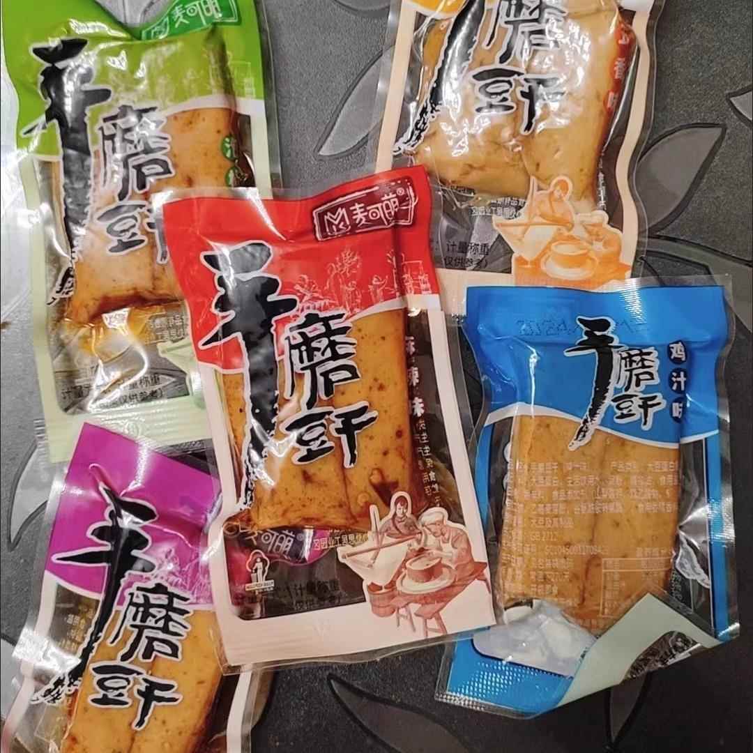 麦可萌重庆特产手磨手撕豆干独立小包麻辣豆腐干五香鸡汁休闲零食