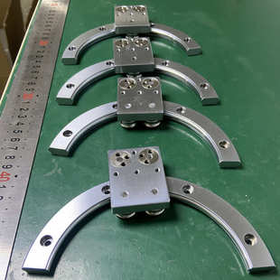 导轨轨滑块模组新款 环形制44圆弧形滚轮25 源头非标定制76v厂家