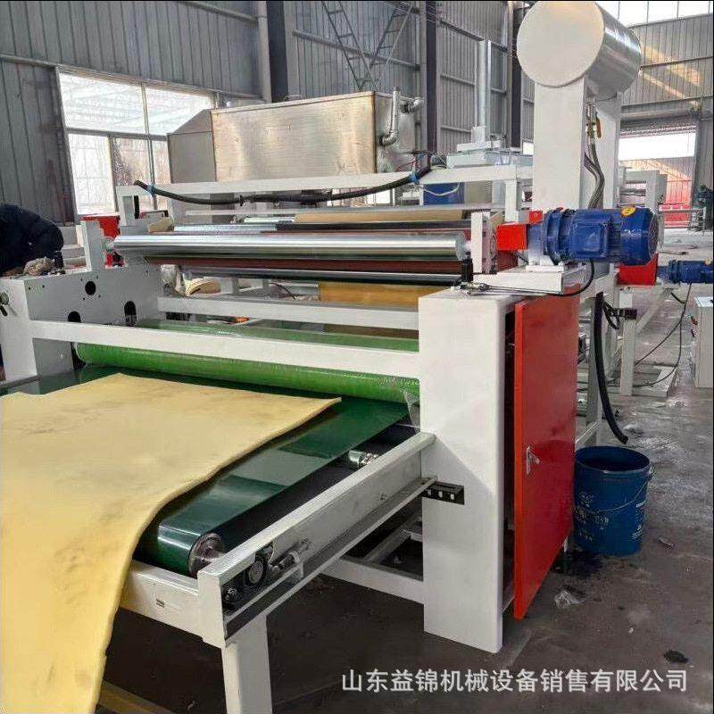 贴岩棉棉铝铝箔复合机 气凝胶毡玻璃卷毡覆膜机益锦 保温棉箔平机