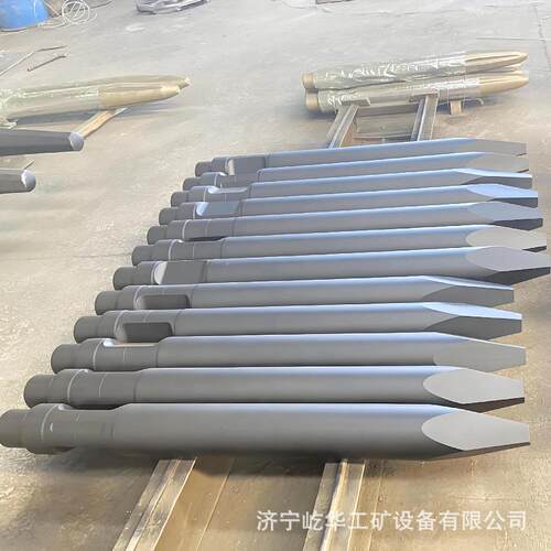 厂家供应挖掘机破锤钎杆4钢5/5/683/7RQJ5/100高碎耐磨炮头杆钎