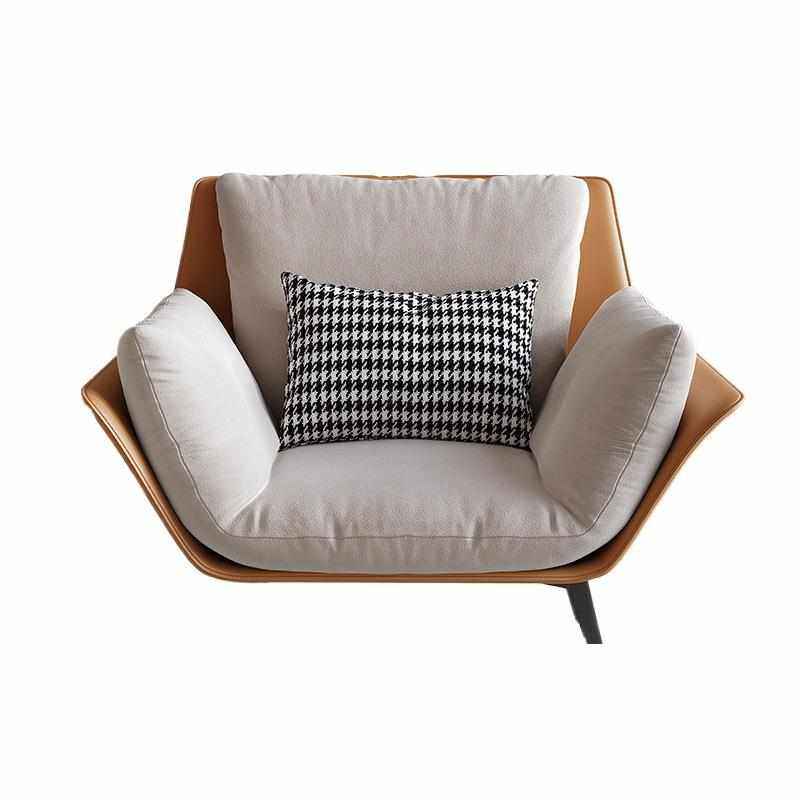 北欧单人沙发椅单椅意式极简休闲躺椅家用客厅阳台懒人布艺沙发椅,住宅家具,沙发椅,淘宝优惠券,粉丝福利购,淘宝优惠卷